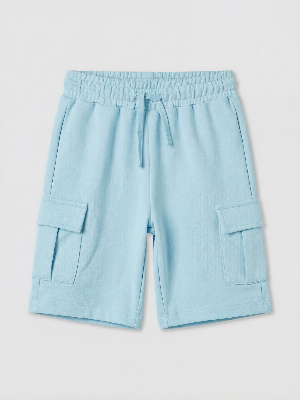 Mavi Erkek Çocuk Kargo Cepli Şort