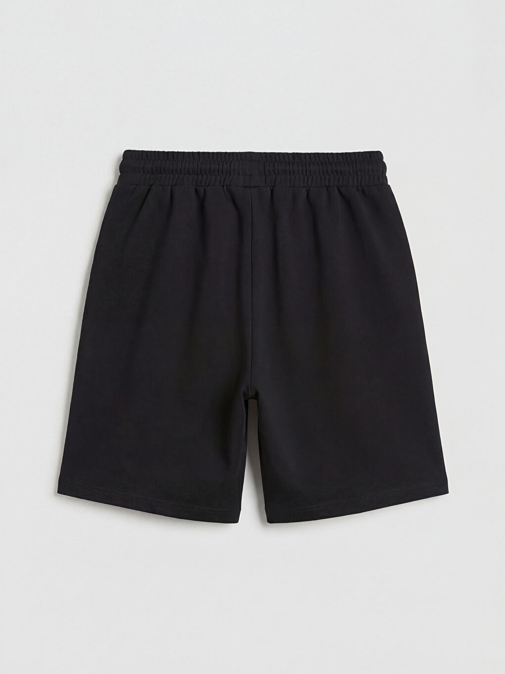 Siyah Baskılı Erkek Çocuk Şort-1