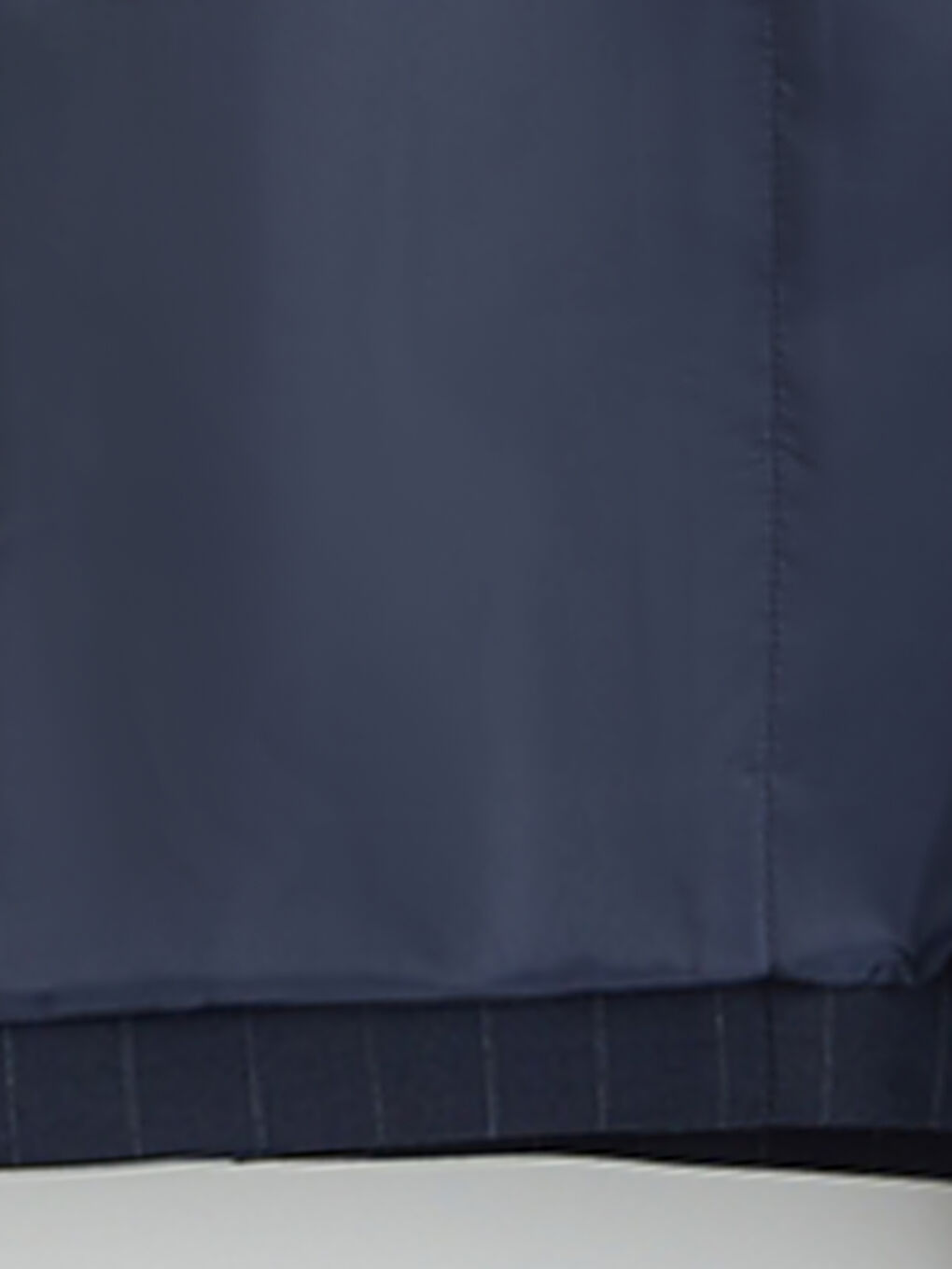 Lacivert Kruvaze Yaka Çizgili Kadın Blazer Ceket-7