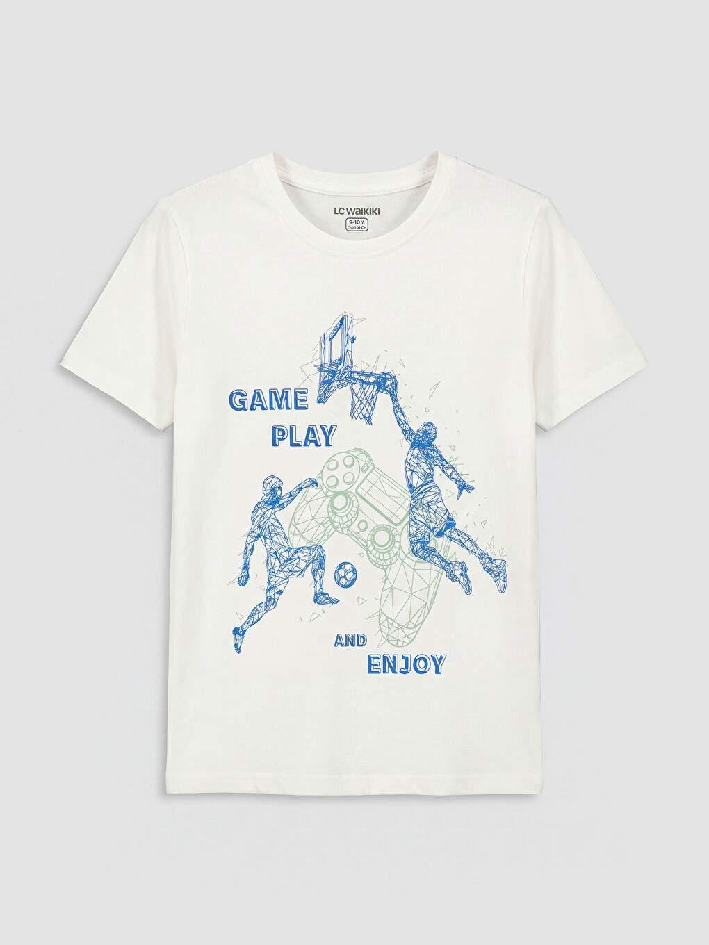 Boy ECRU Shortie Pyjama Set-1