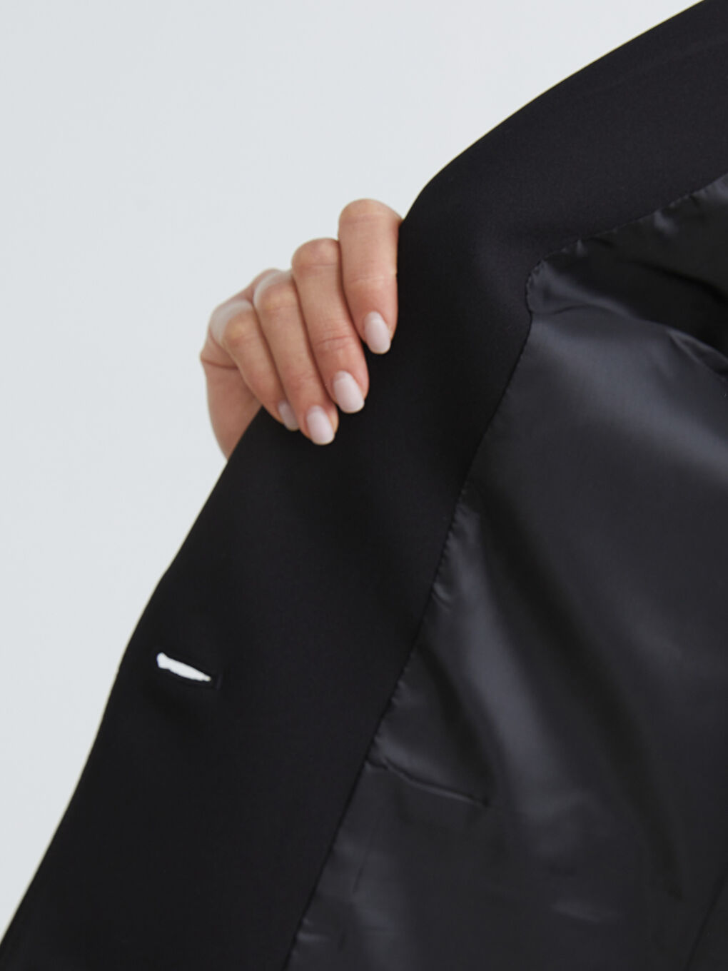 Siyah Kadın Blazer Ceket-3