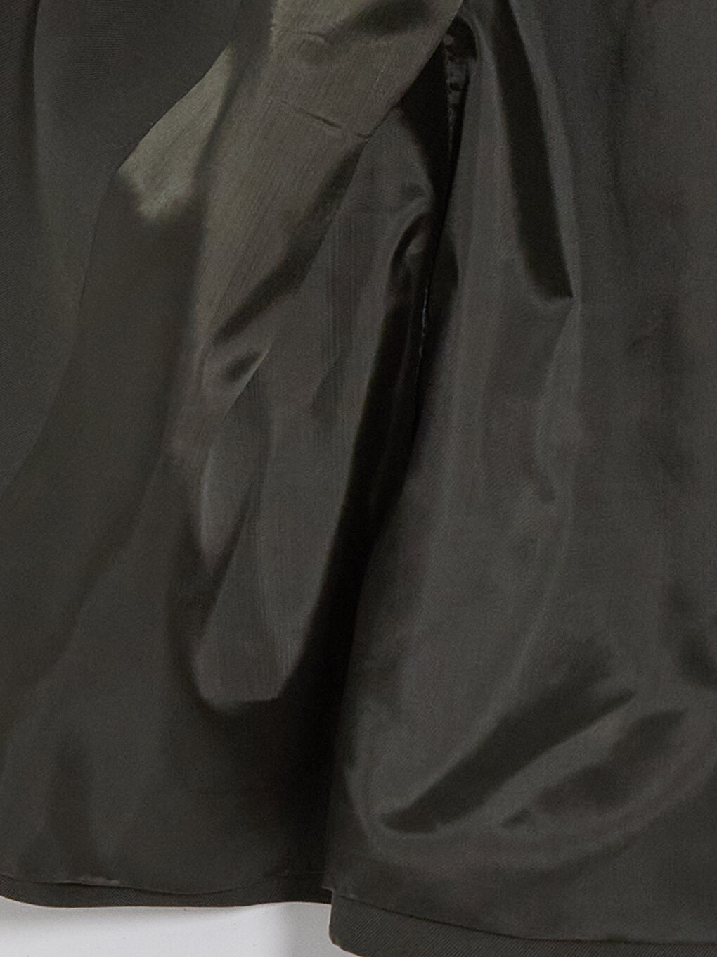 Yeşil Ceket Yaka Kuşaklı Kadın Klasik Yelek-3