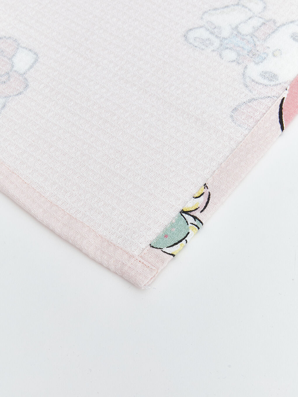 Karışık Hello Kitty Baskılı Tek Kişilik Kız Çocuk Pike 160x220 cm-3