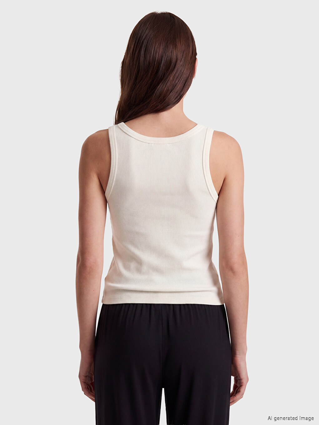 Crew Neck Women's Pyjamas Top 2 Pack-4