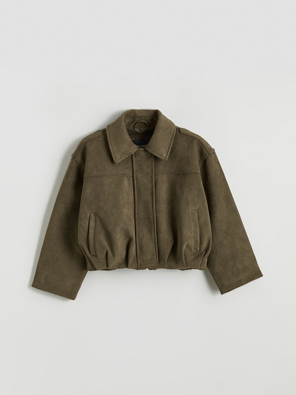 Παλτό Με Εμφάνιση Σουέτ Για Κορίτσια