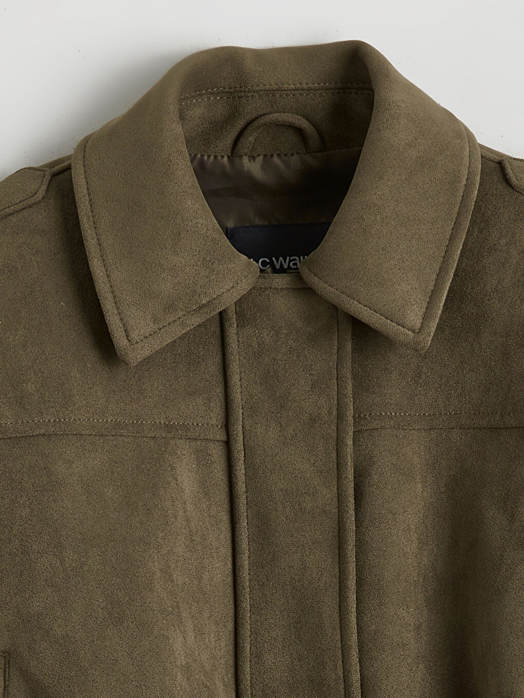 Παλτό Με Εμφάνιση Σουέτ Για Κορίτσια-2