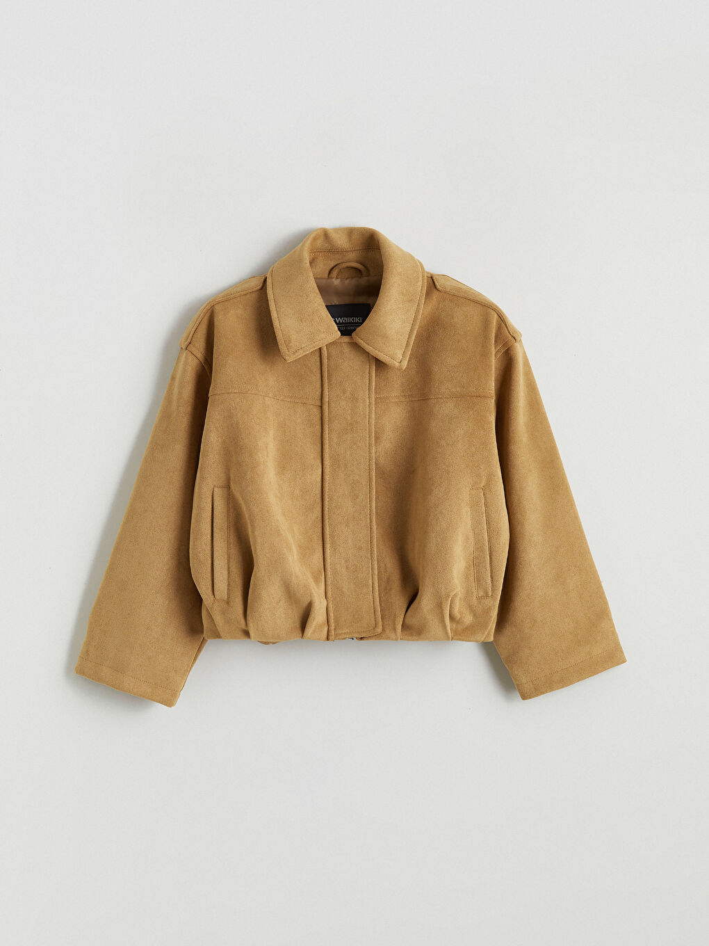 Παλτό Με Εμφάνιση Σουέτ Για Κορίτσια