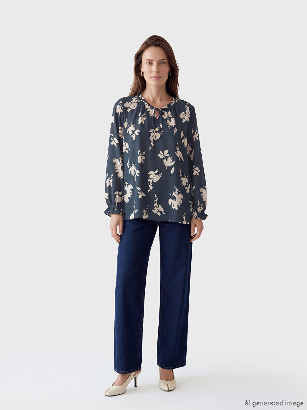 Blouse INDIGO Femme-1