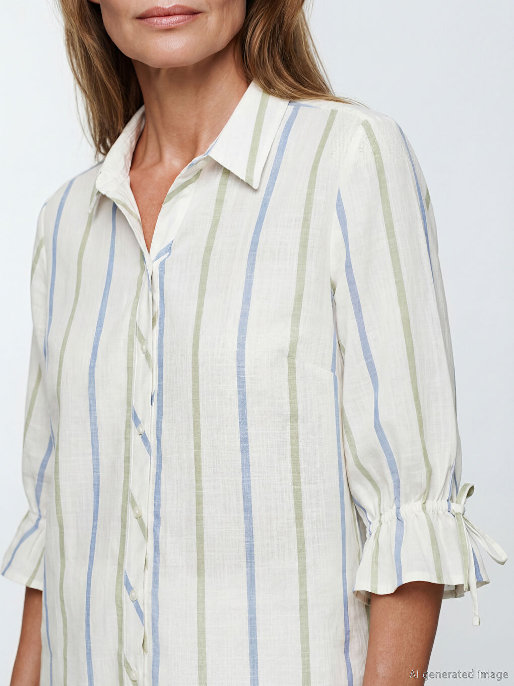 Раиранa накъдренa дамскa риза-2