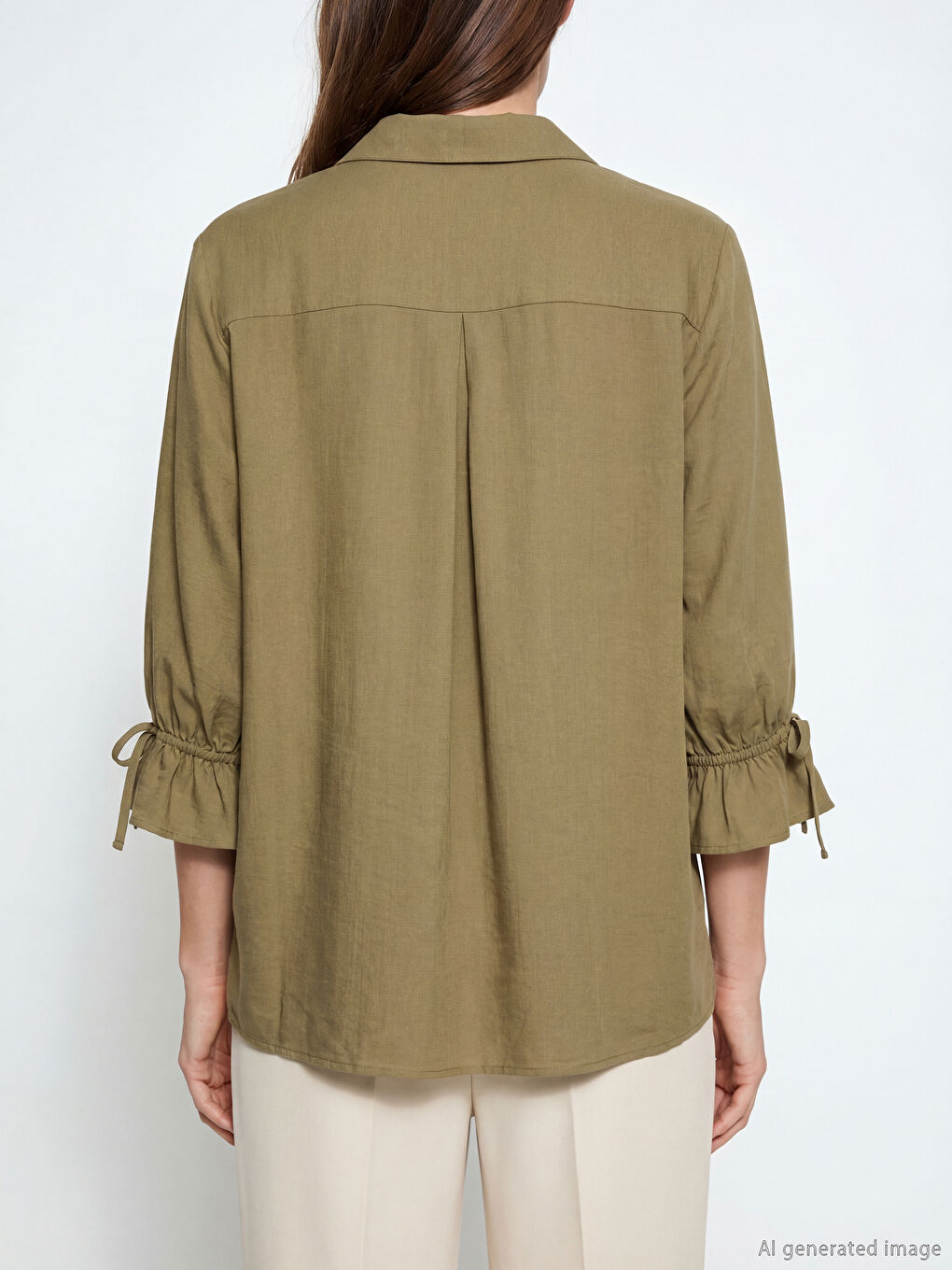 TAMNO ŽUTA Košulja Žena-2