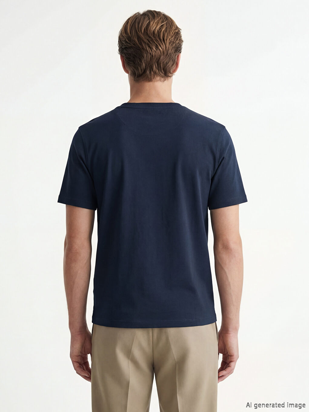 Man NAVY T-Shirt-3