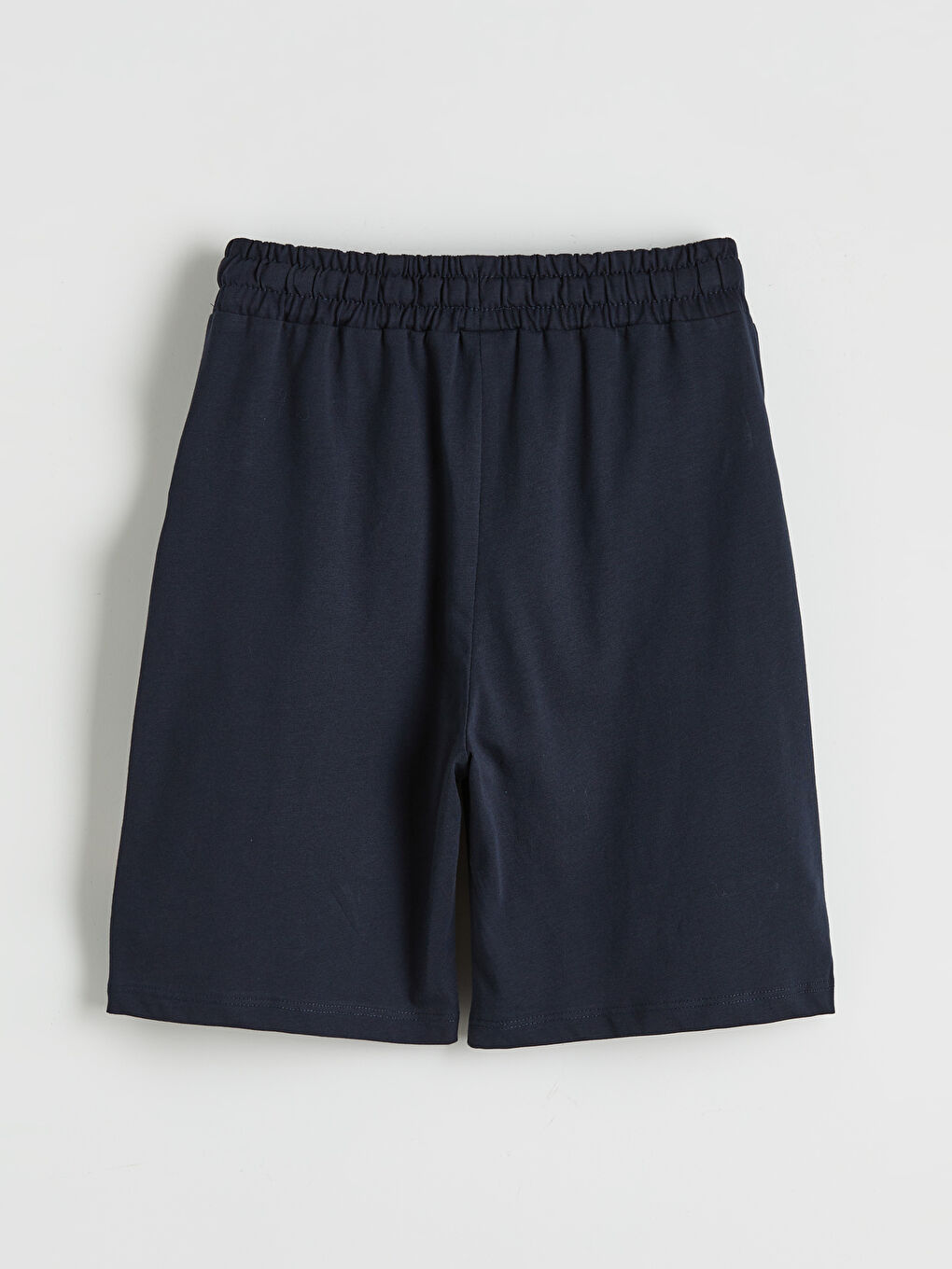 Lacivert Baskılı Erkek Çocuk Şort-1