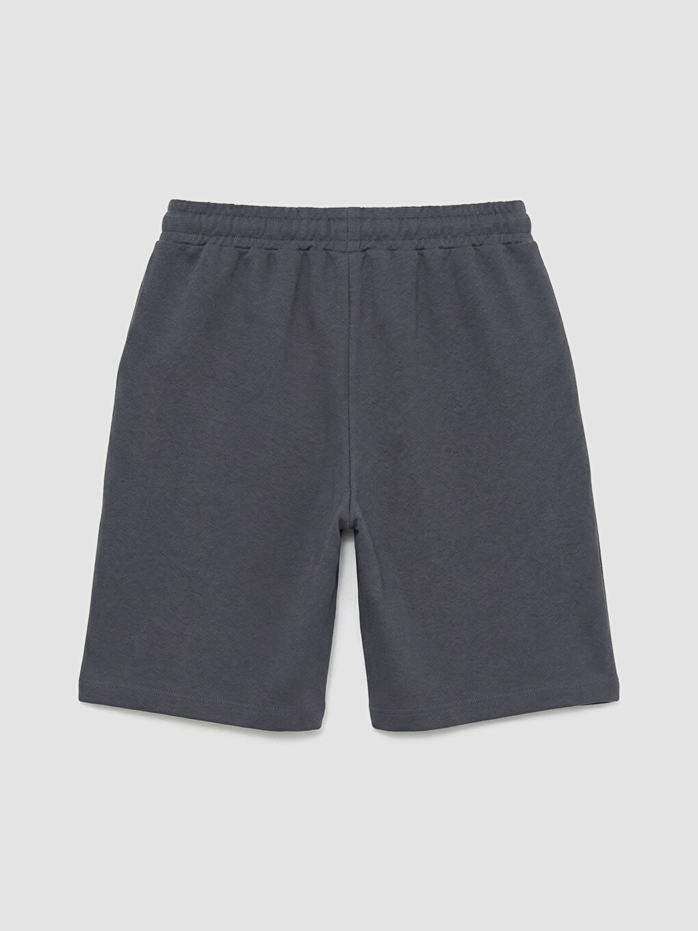 Antrasit Beli Lastikli Erkek Çocuk Şort-1