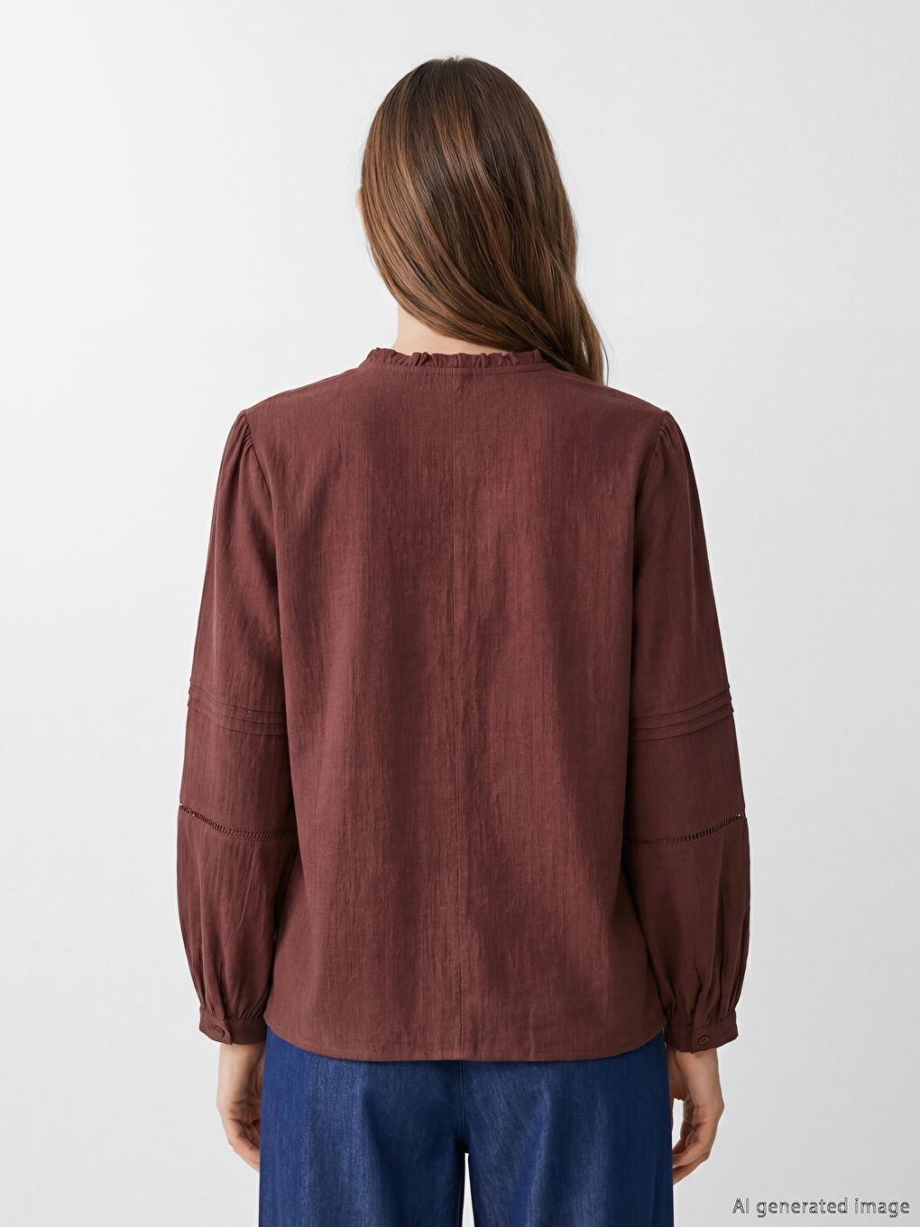 Woman BROWN Shirt-2