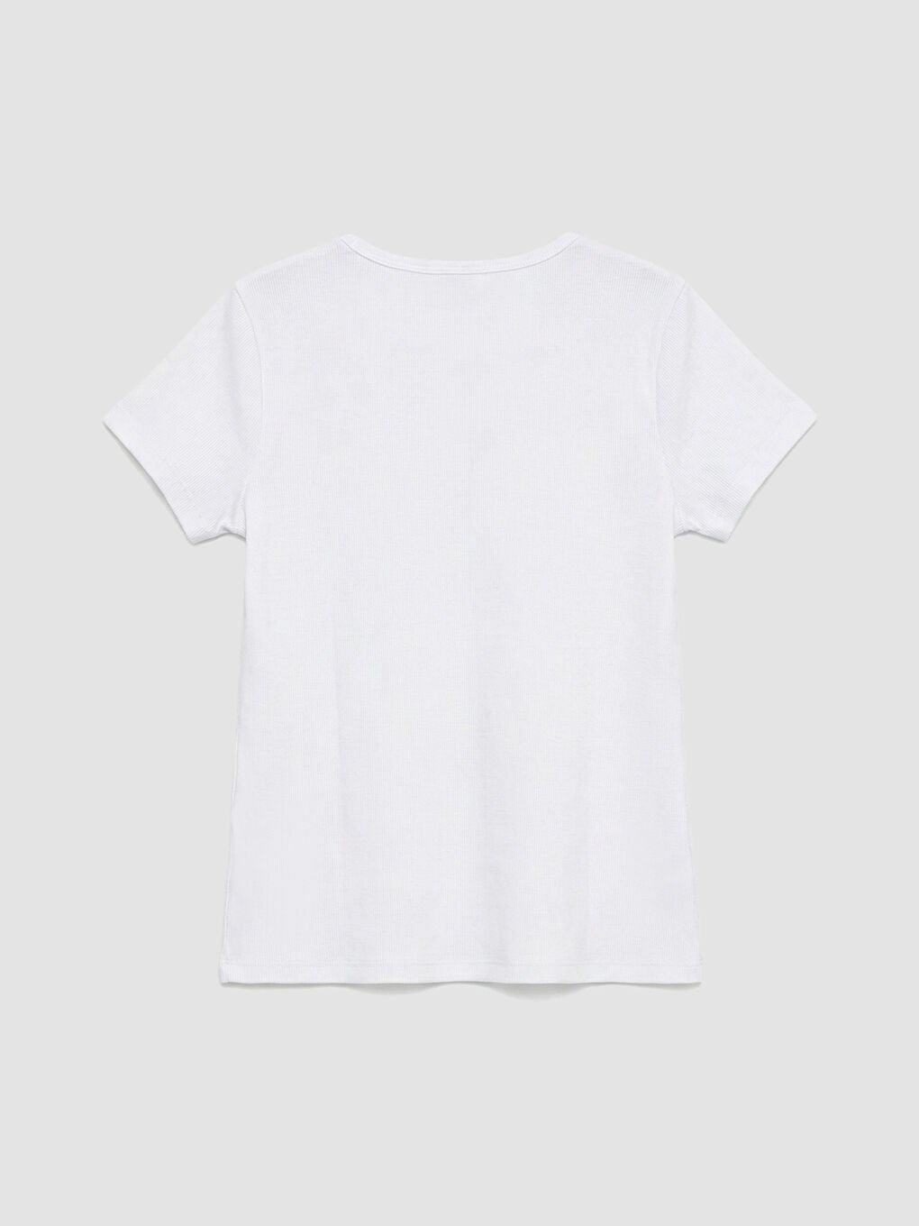 Gri Bisiklet Yaka Baskılı Kız Çocuk Tişört ve Tayt-2