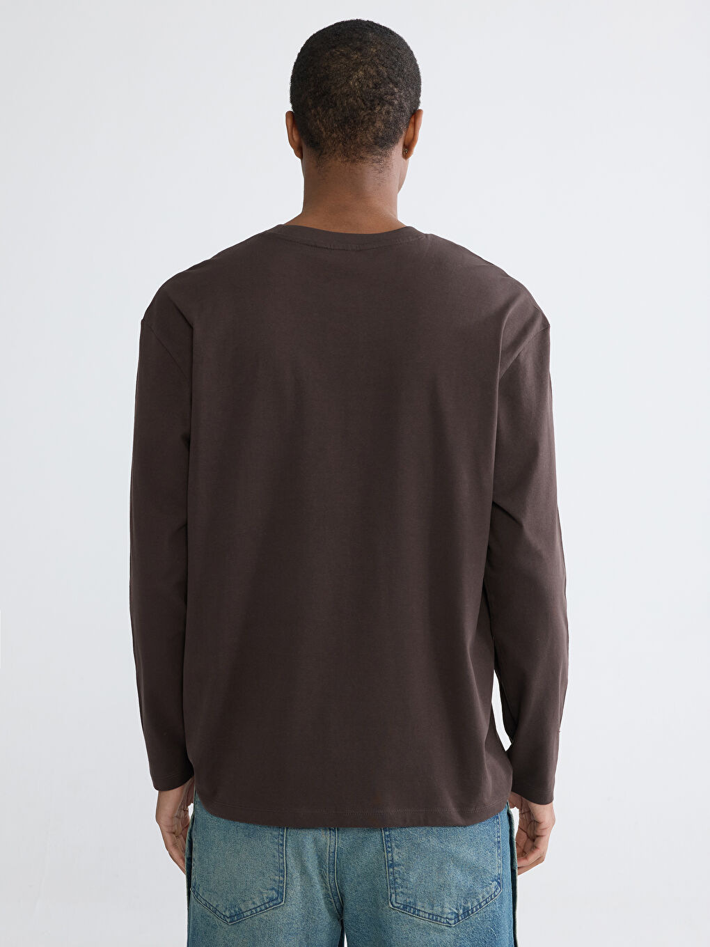 Muška dukserica sa okruglim izrezom-3