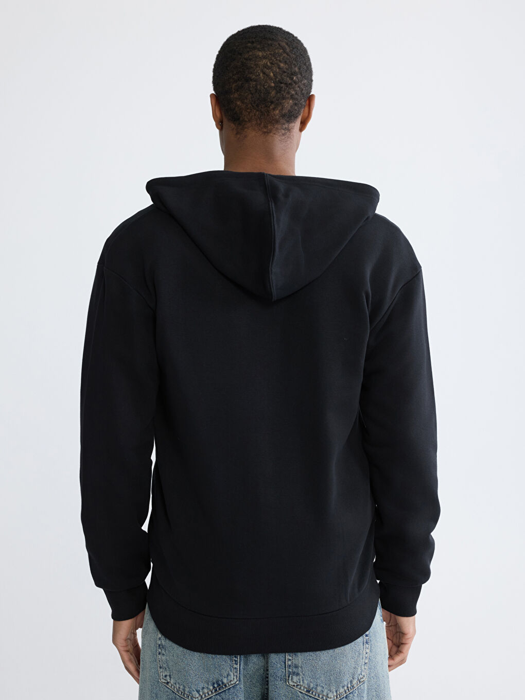 Men's Hooded Zip-Up Sweatshirt-3