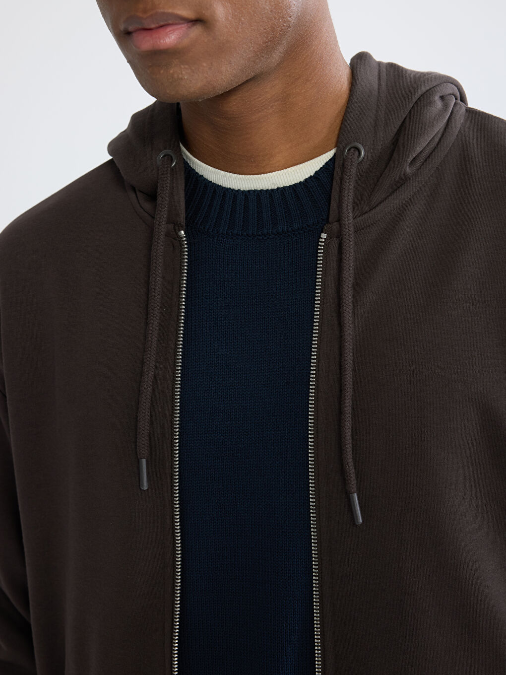 Men's Hooded Zip-Up Sweatshirt-2