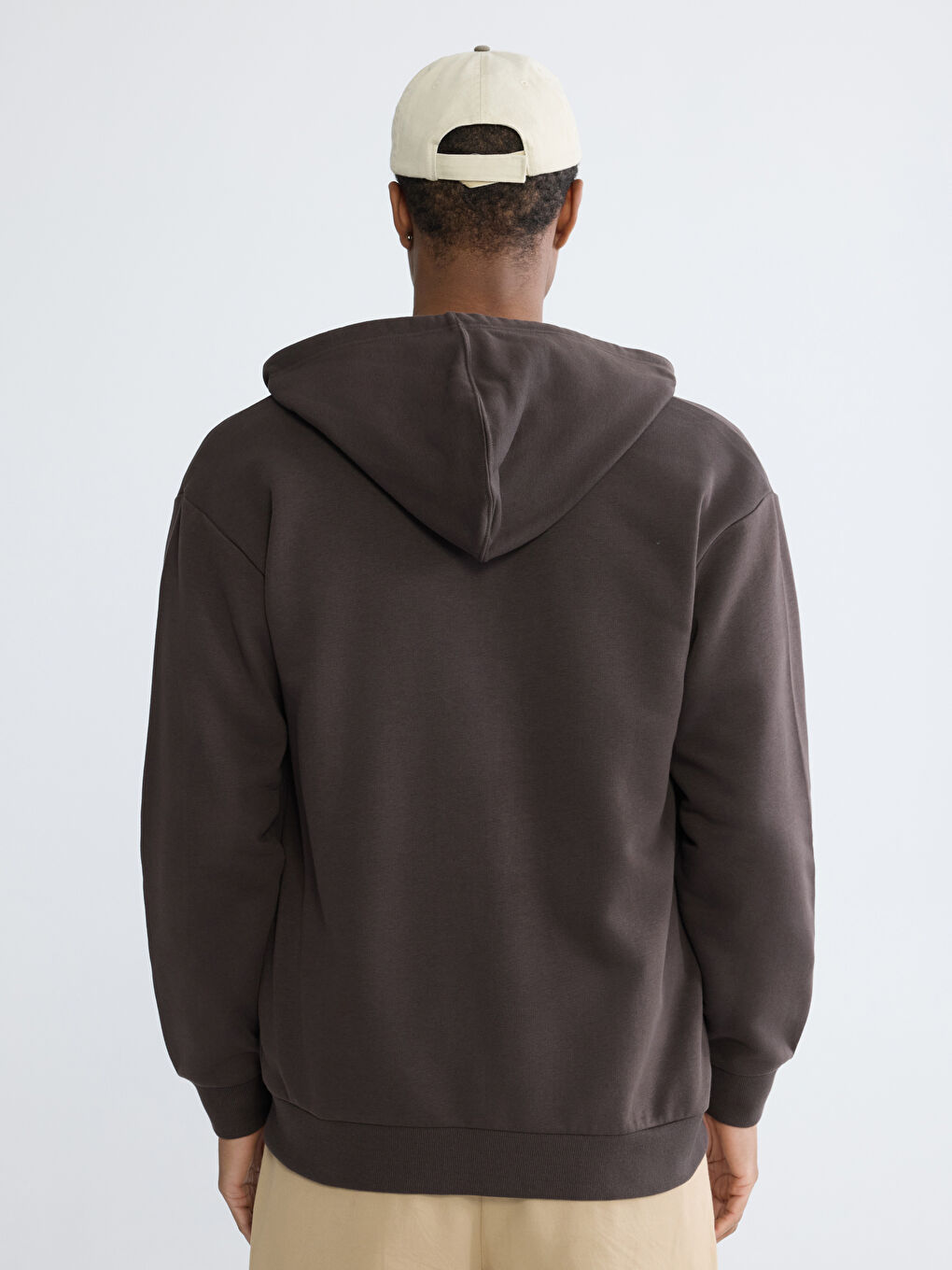 Men's Hooded Zip-Up Sweatshirt-3