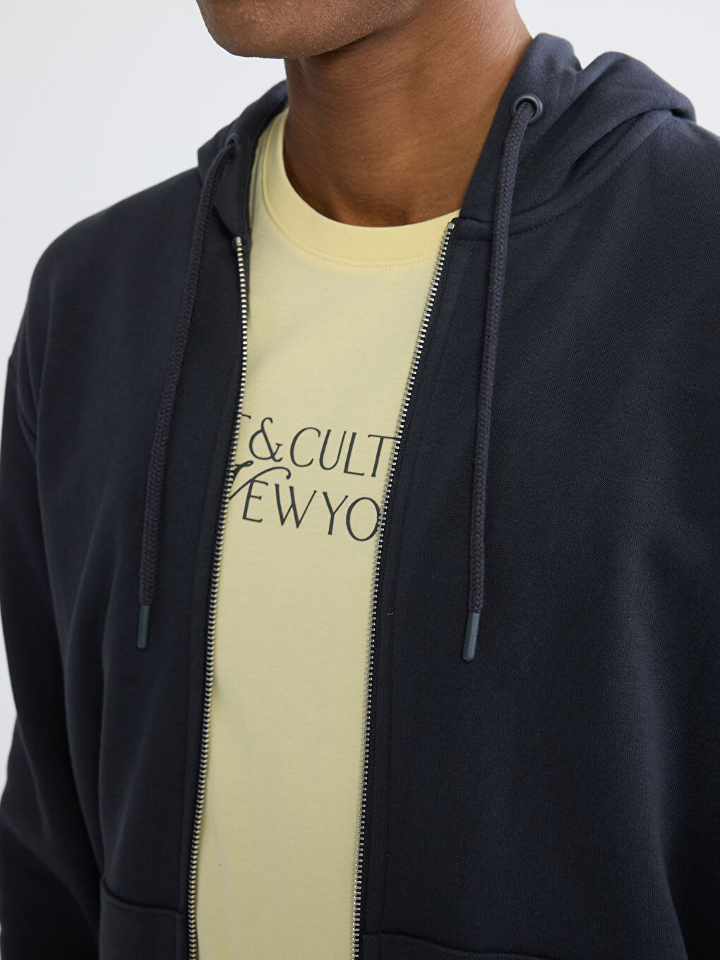 Men's Hooded Zip-Up Sweatshirt-2