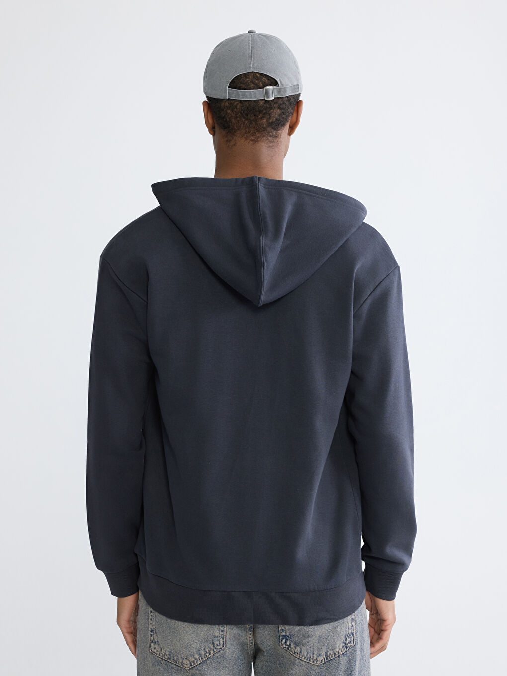 Men's Hooded Zip-Up Sweatshirt-3