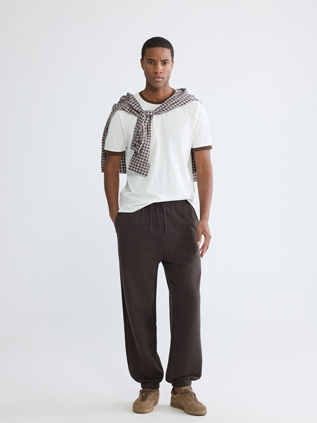 Man BROWN Jogger Sweatpants