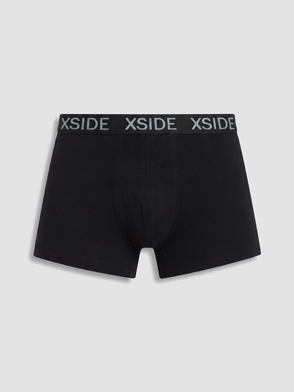 Siyah Pamuklu Esnek Erkek Boxer