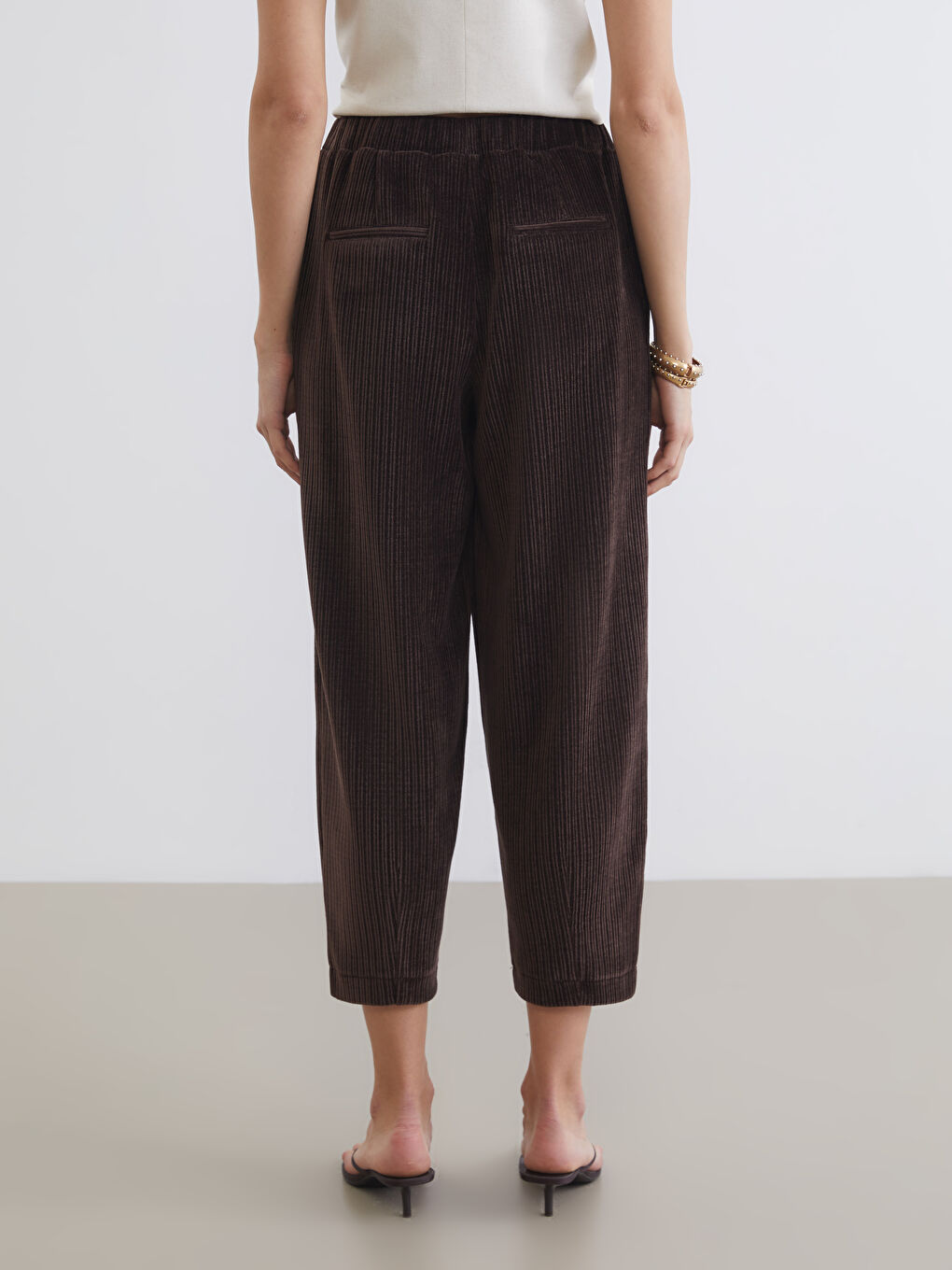 Әйелдер қоңыр Шалбар-7