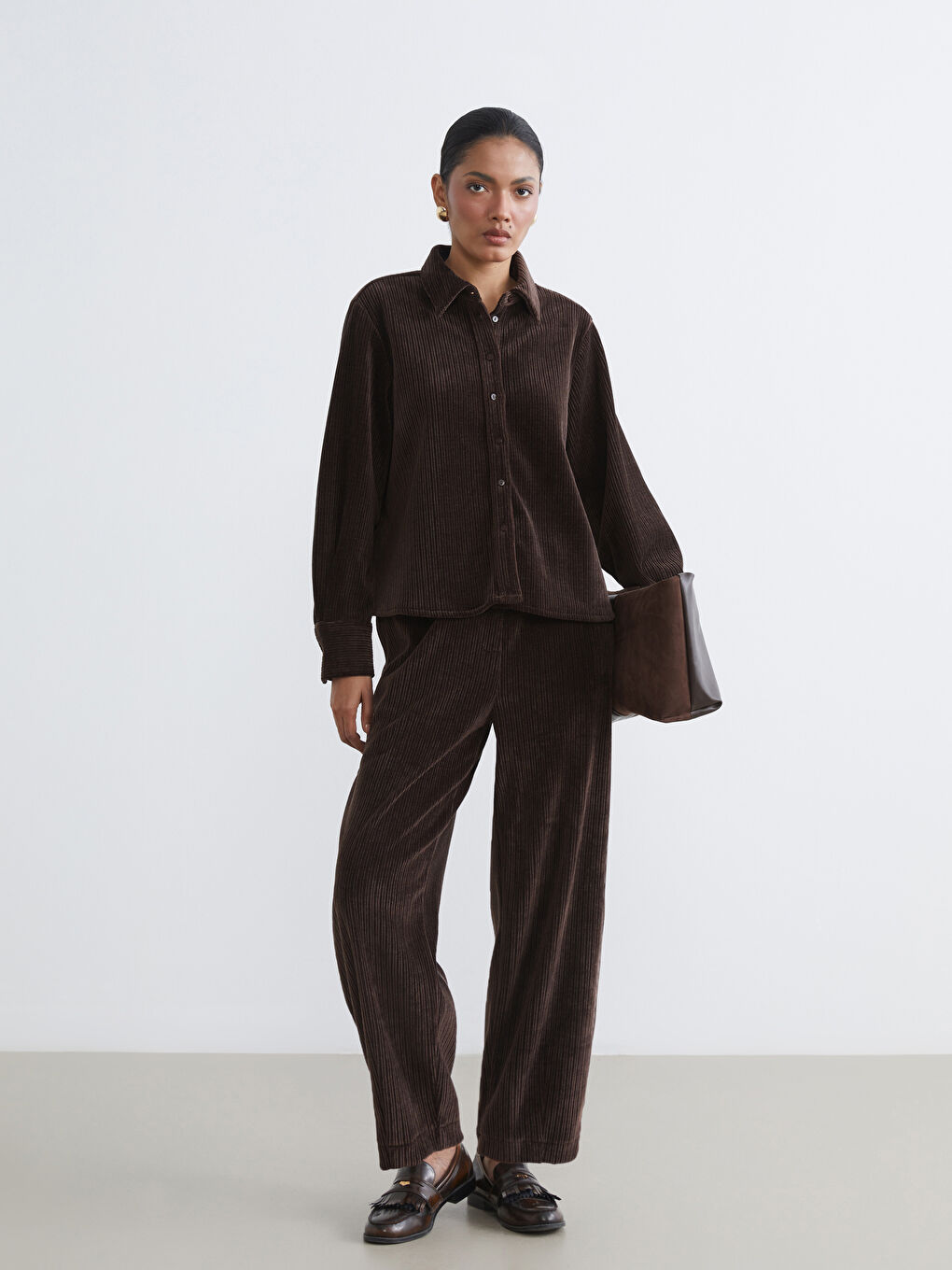 Әйелдер қоңыр Шалбар-1