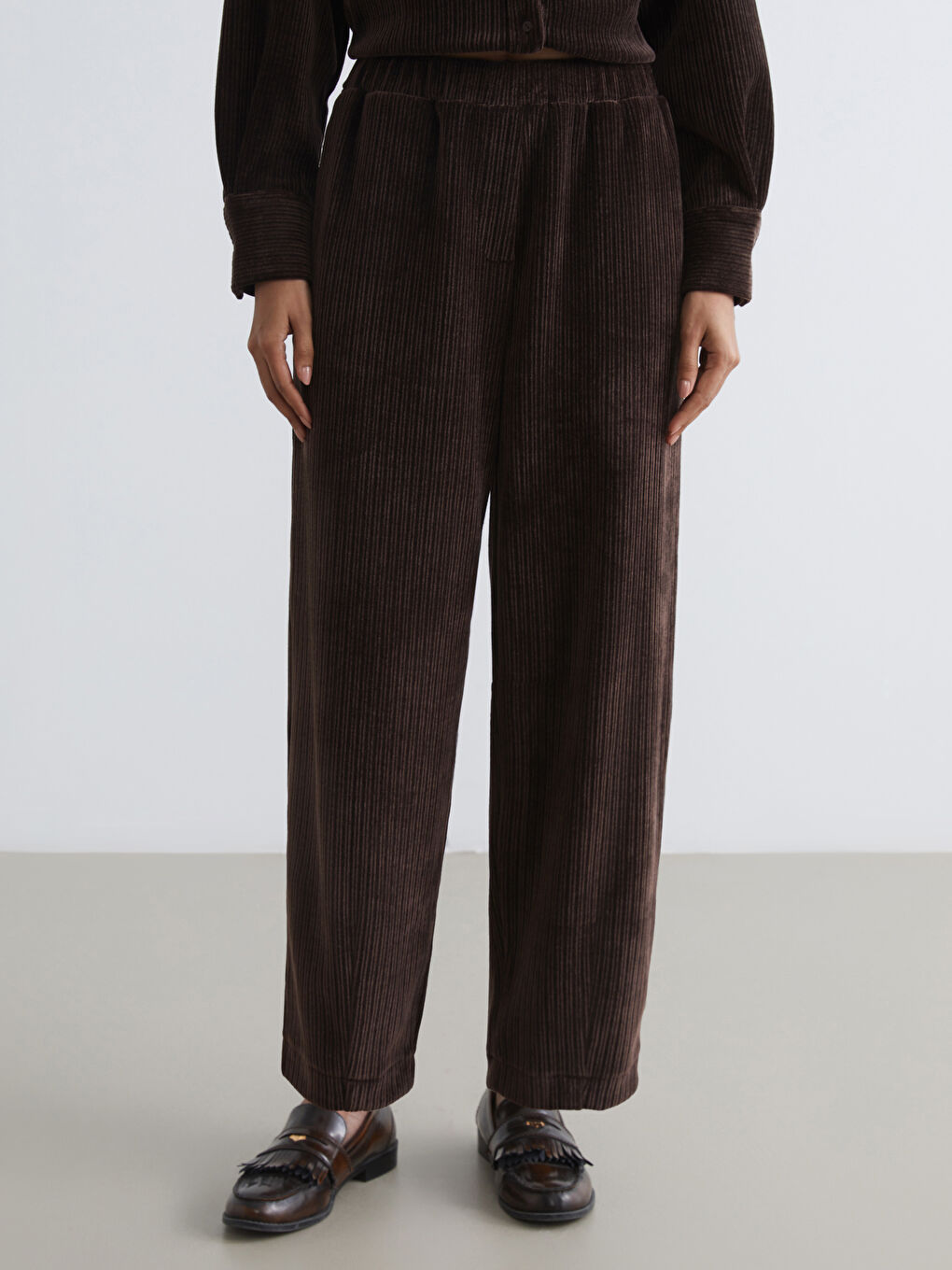 Әйелдер қоңыр Шалбар-2