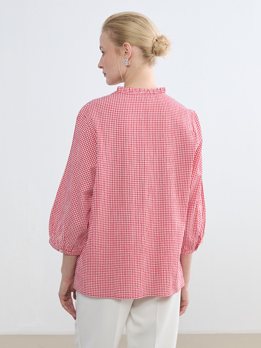 CRVENA Košulja Žena-3