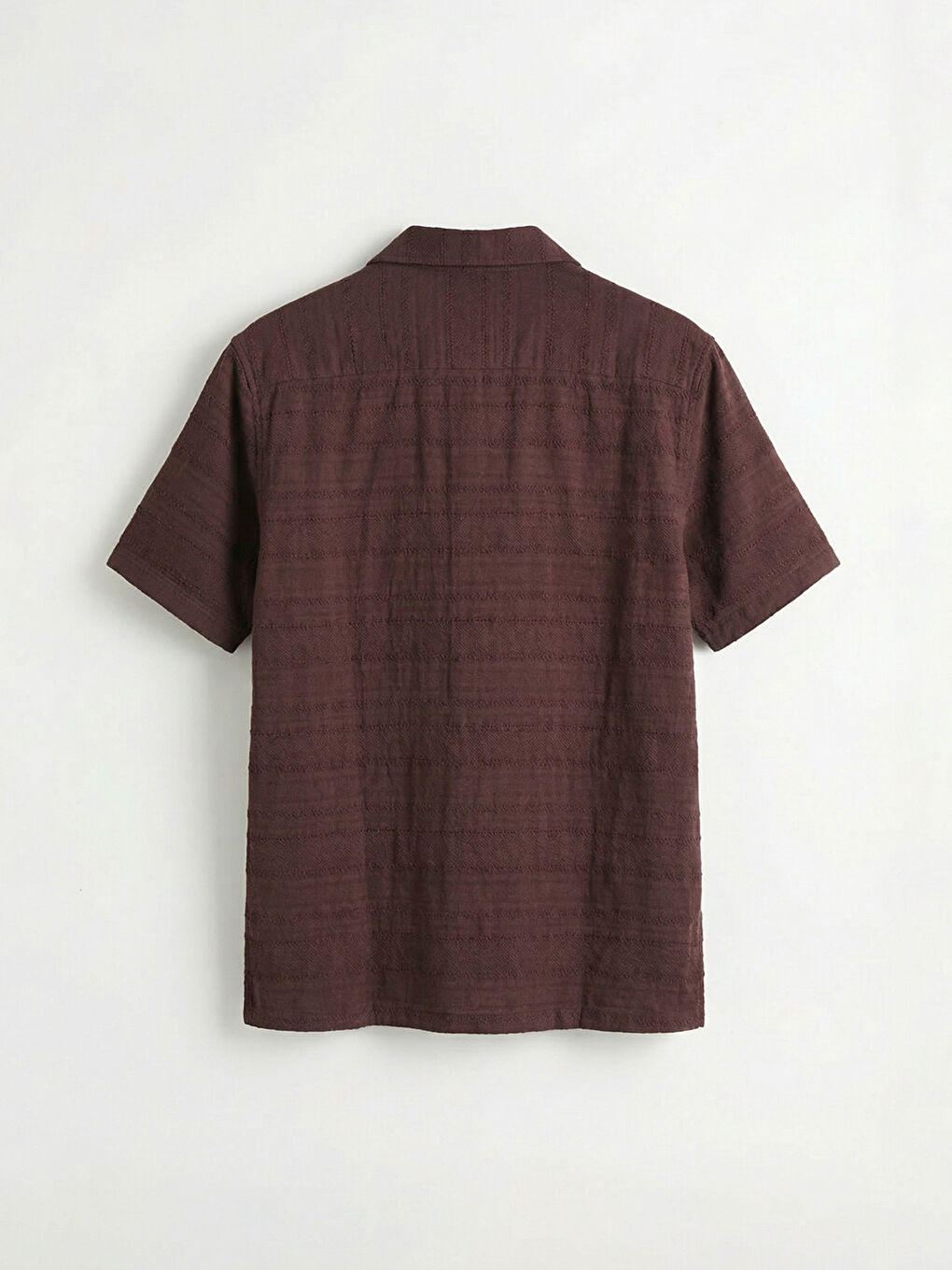 Mürdüm Regular Fit Desenli Erkek Gömlek-1