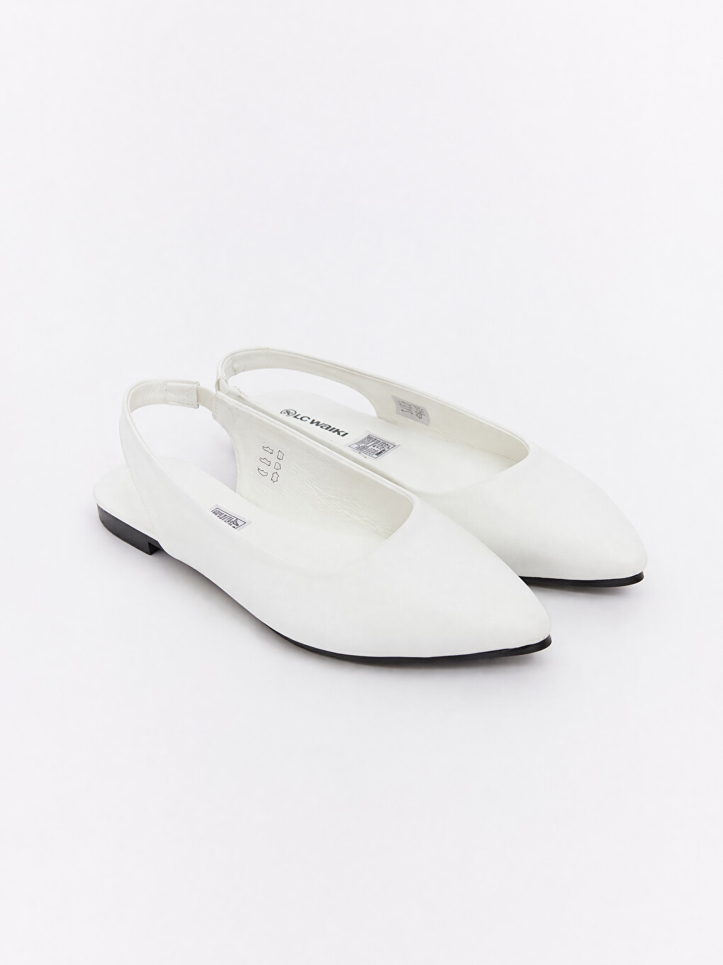 Women's Pointed Toe Backless Ballet Flats