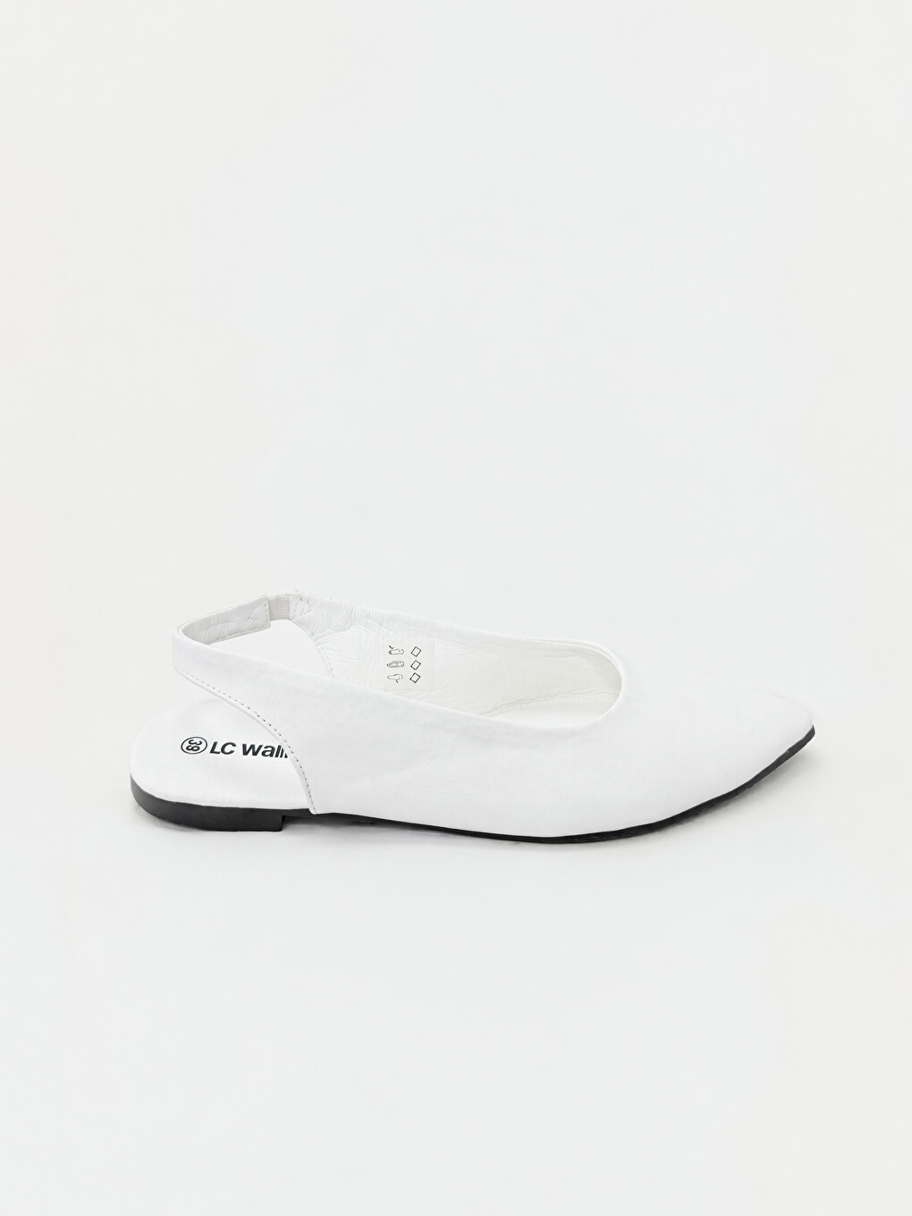 Women's Pointed Toe Backless Ballet Flats-1