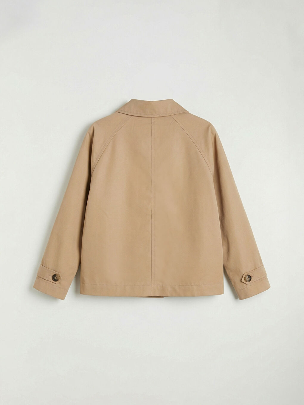 Trench-coat en gabardine pour filles-1