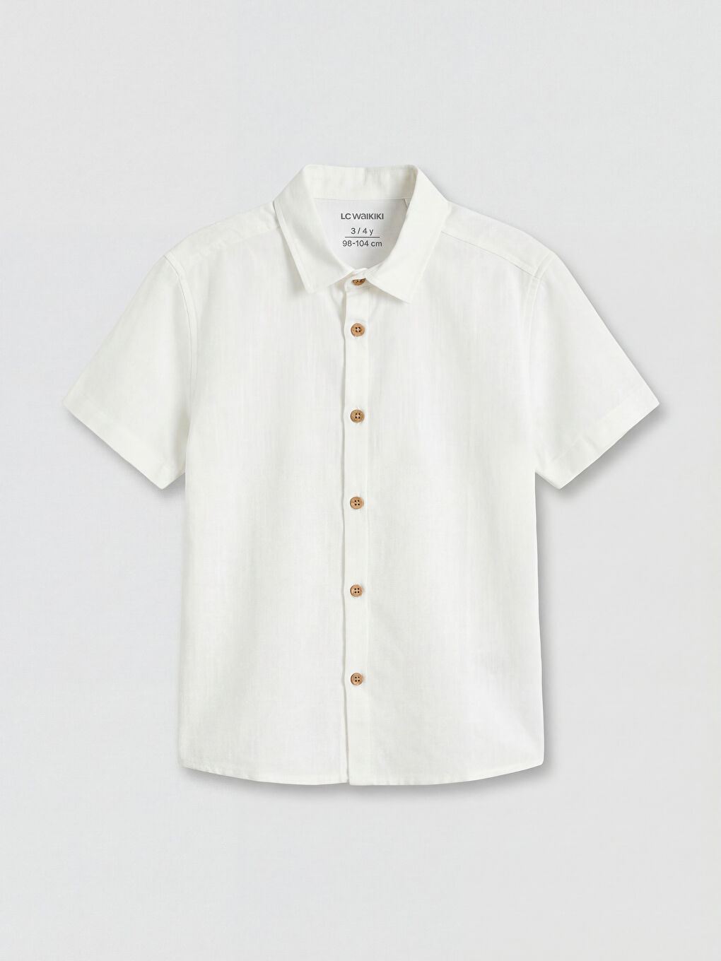 Linen Blend Boys' Shirt