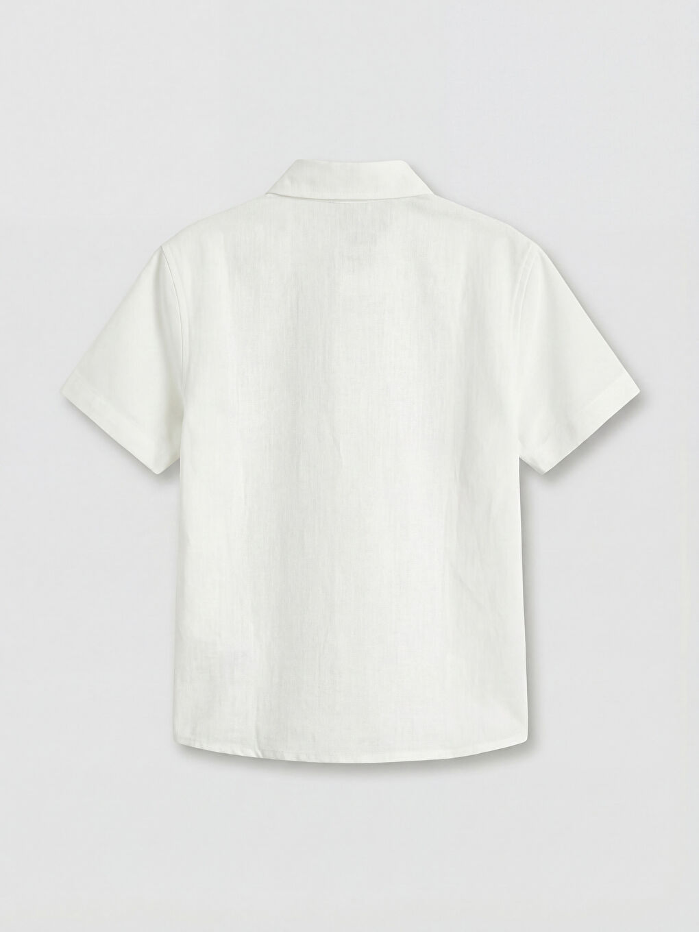 Linen Blend Boys' Shirt-1