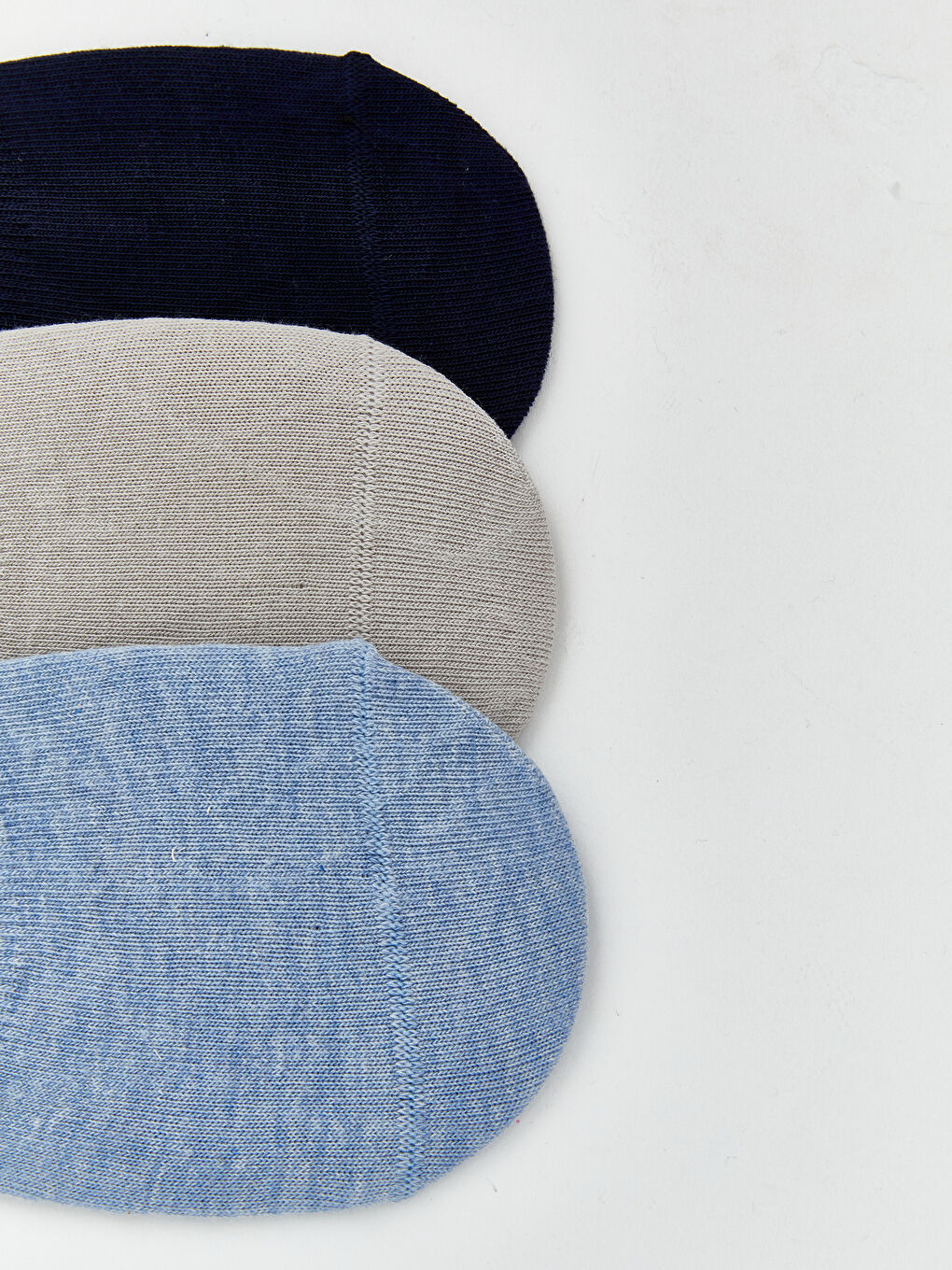 Lacivert Erkek Babet Çorap 3'lü-1