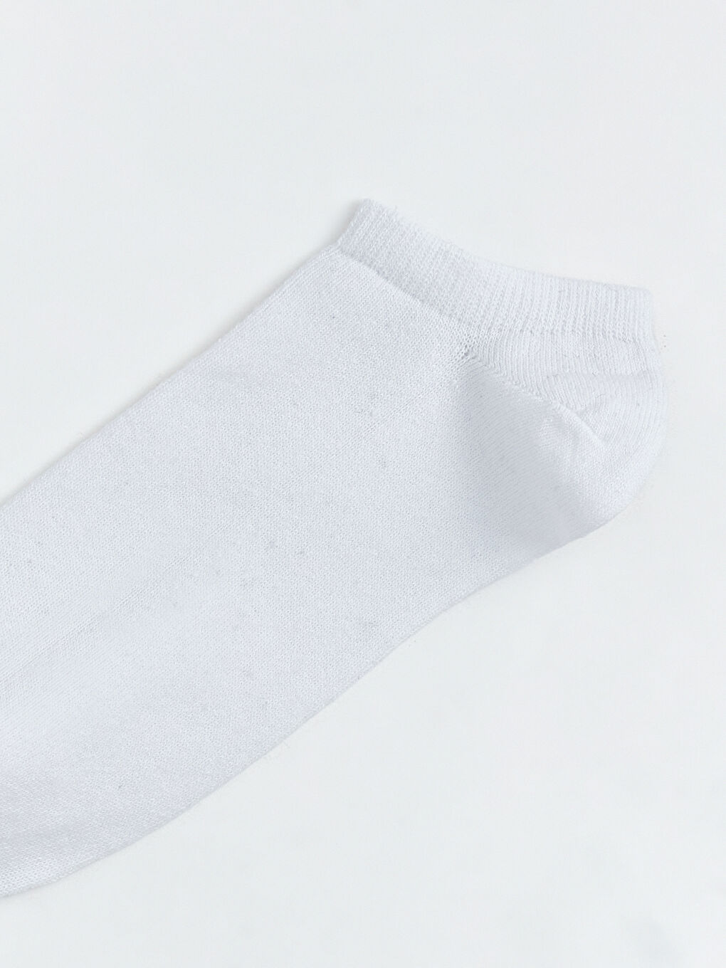 Beyaz Kadın Patik Çorap 3'lü-1