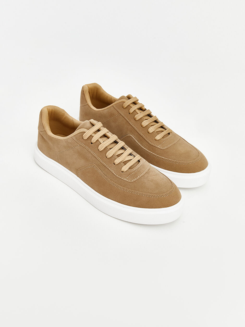 Faux Suede Men's Trainers