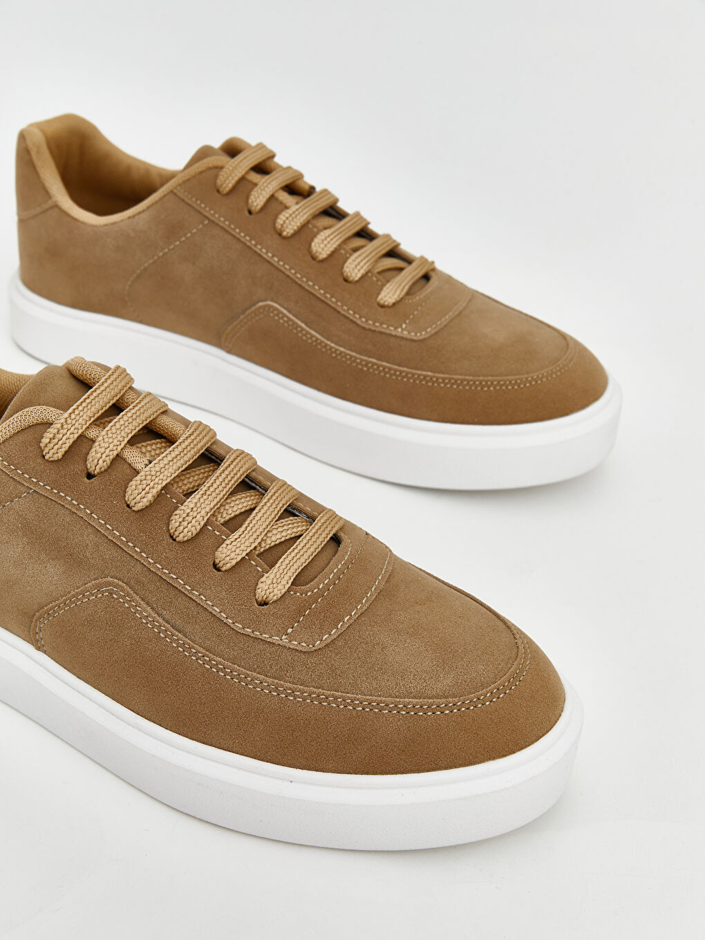 Faux Suede Men's Trainers-1