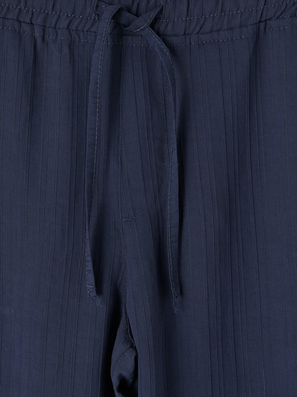 Lacivert Regular Fit Dokulu Erkek Pantolon-5