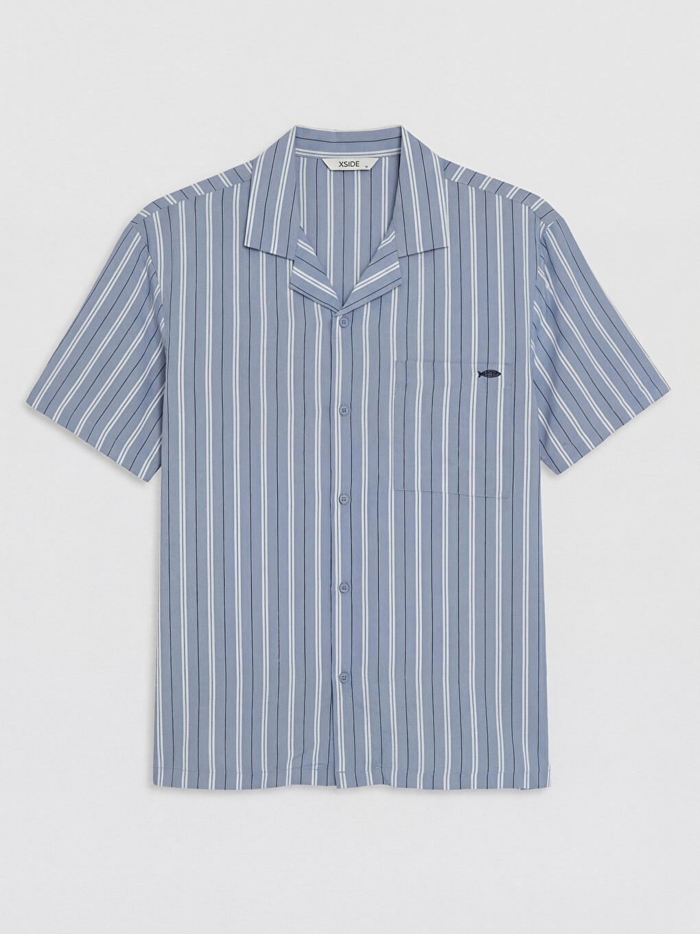 Mavi Loose Fit Modal Karışımlı Erkek Gömlek-4