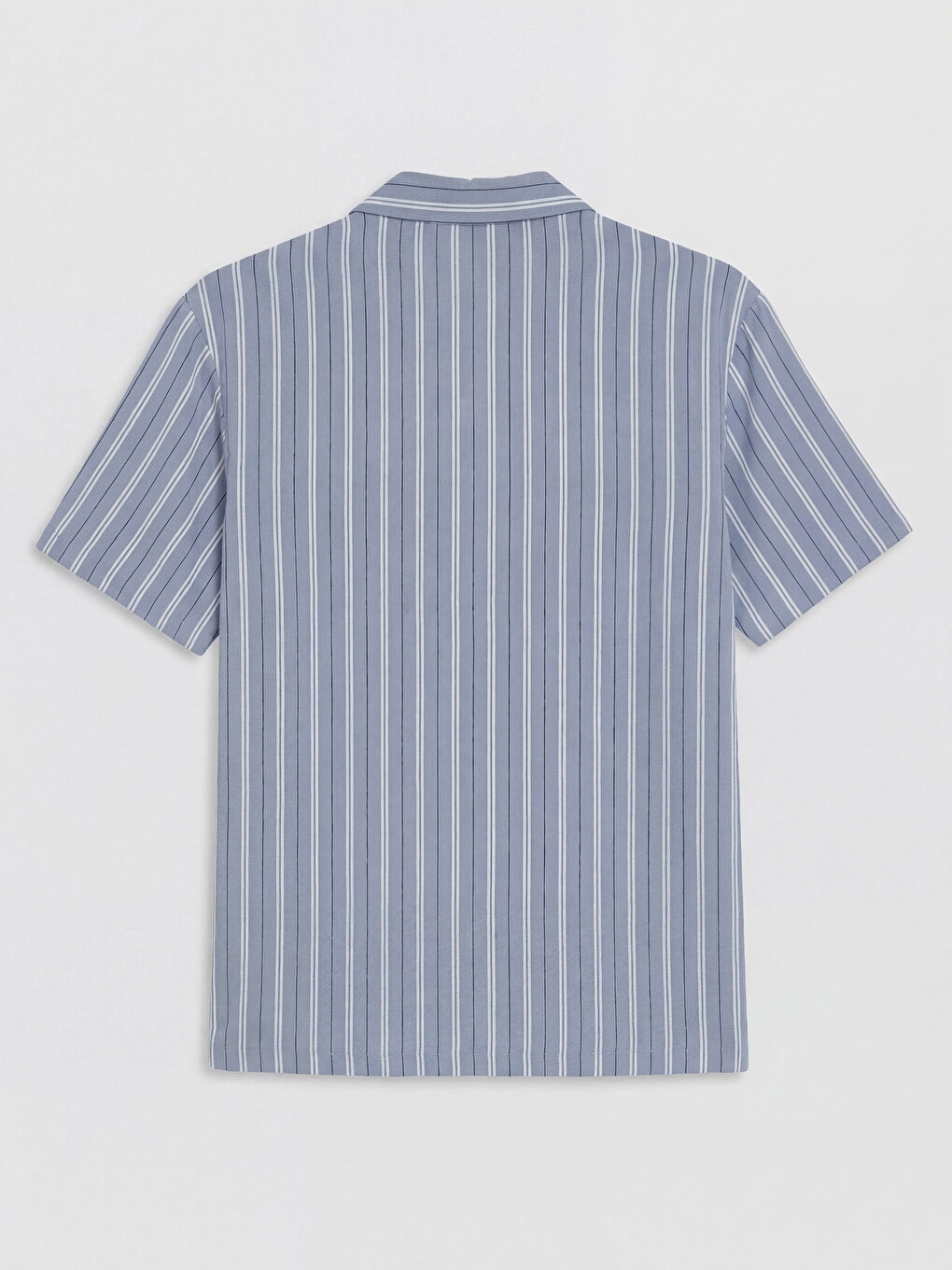 Mavi Loose Fit Modal Karışımlı Erkek Gömlek-5