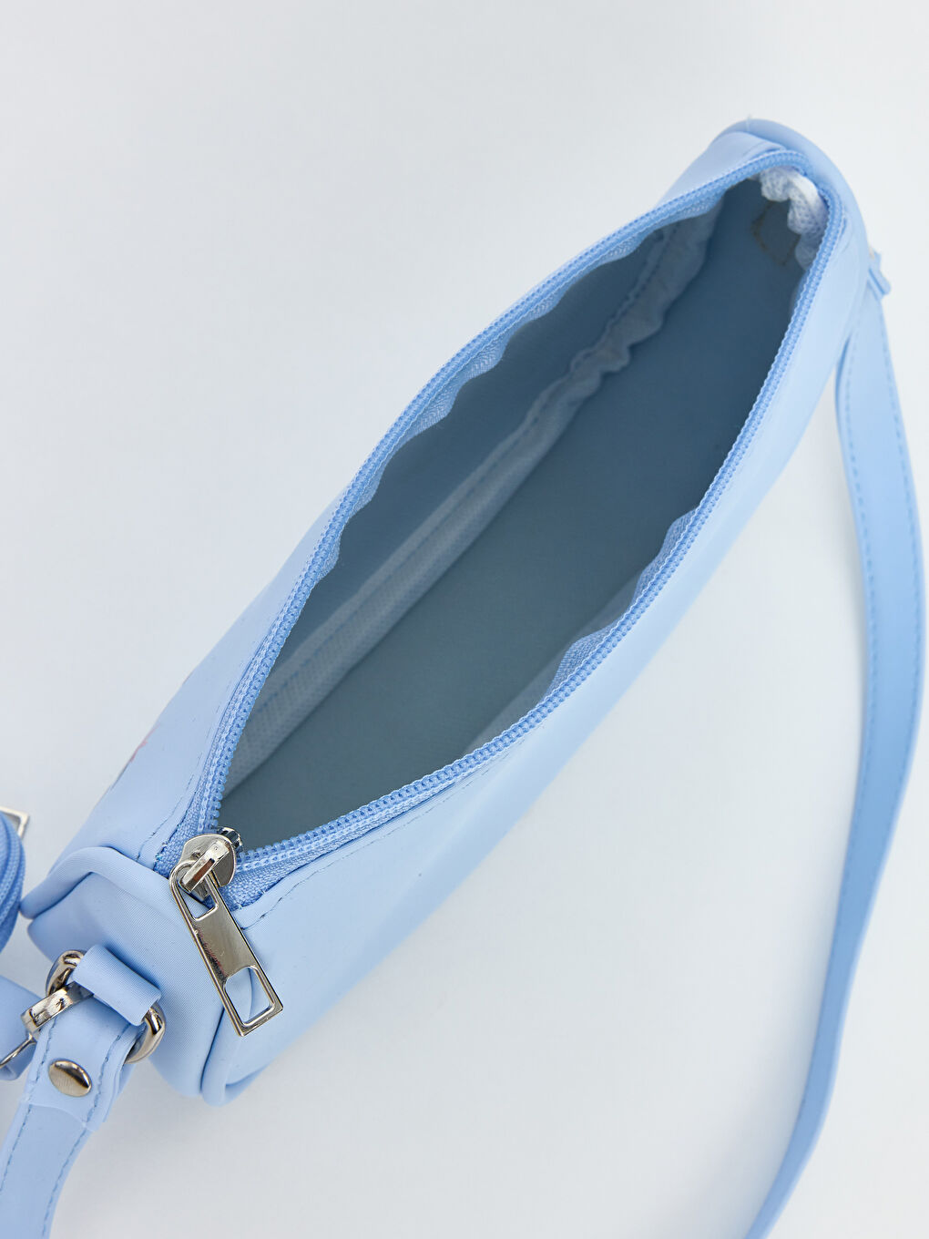 Mavi Stitch Figürlü Kız Bebek Omuz Çantası-3