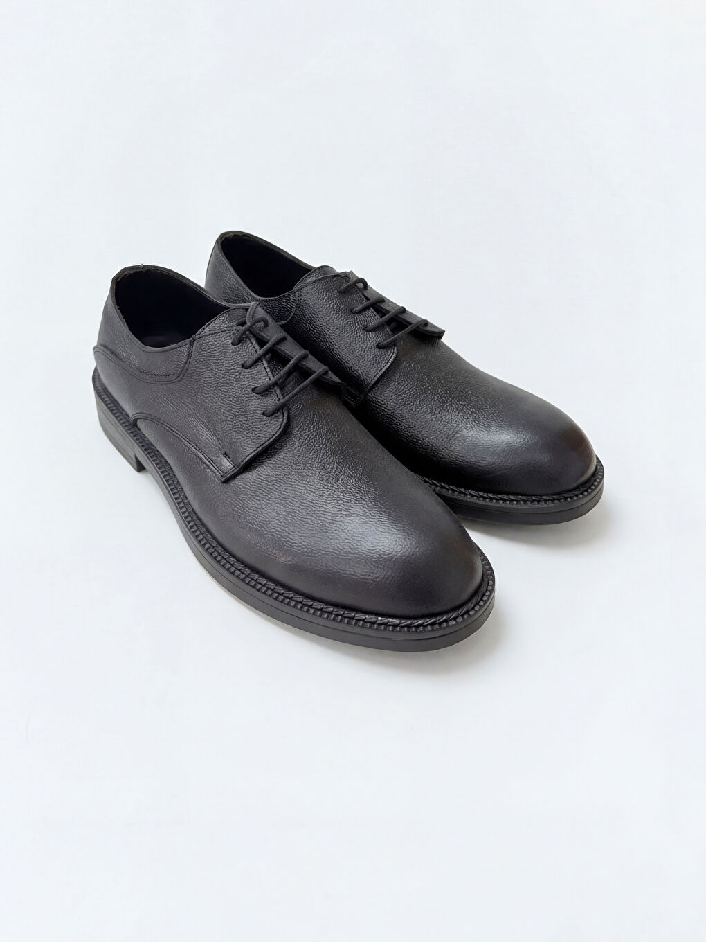 Man BLACK Suit Shoes