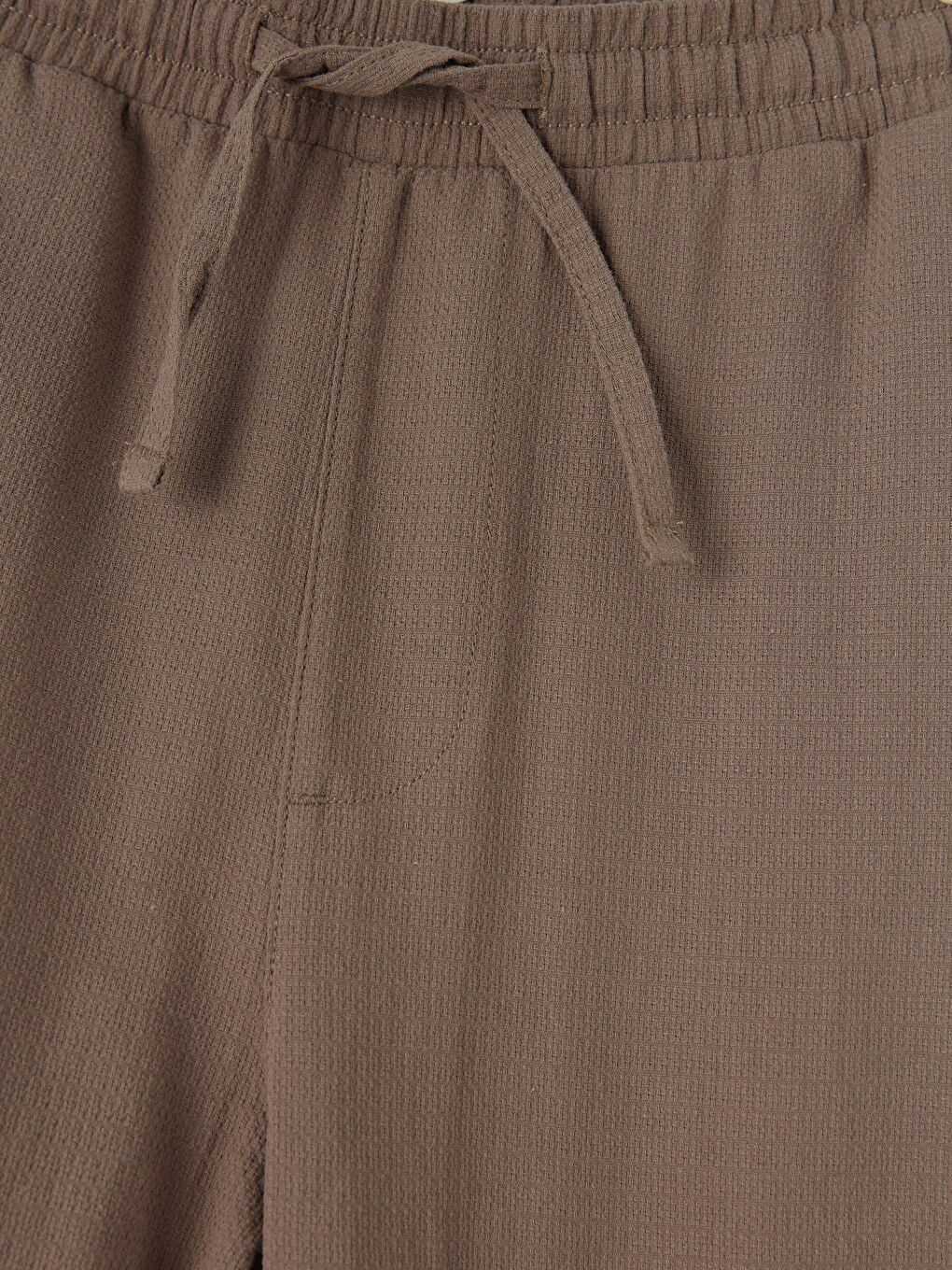 Kahverengi Regular Fit Erkek Pantolon-6