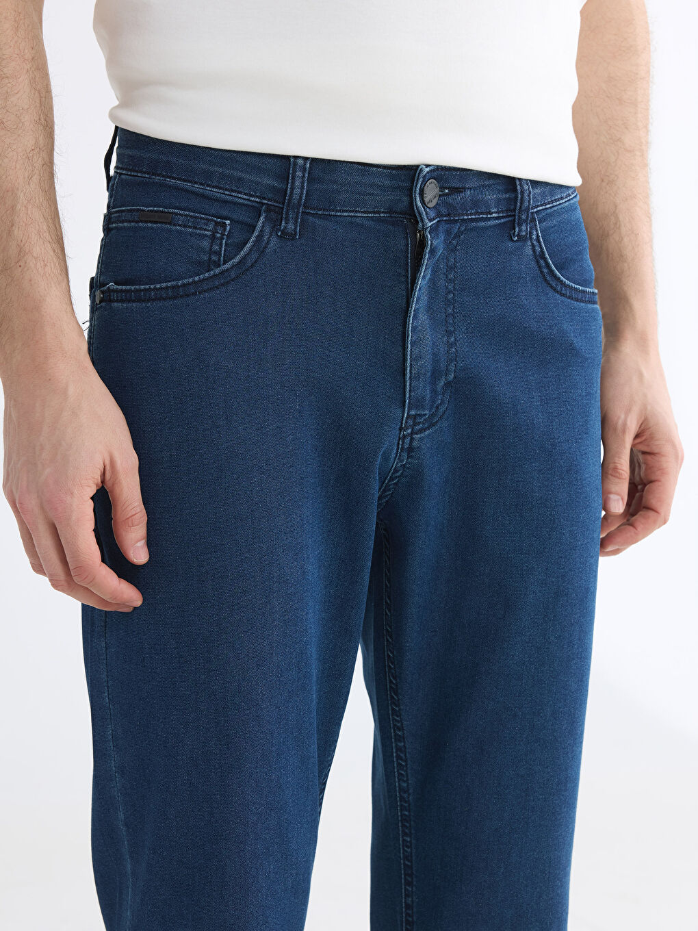 İndigo 790 Rahat Kalıp Erkek Jean Pantolon-2