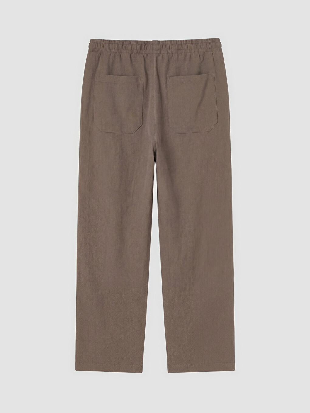 Regular Fit Men's Textured Trousers-5