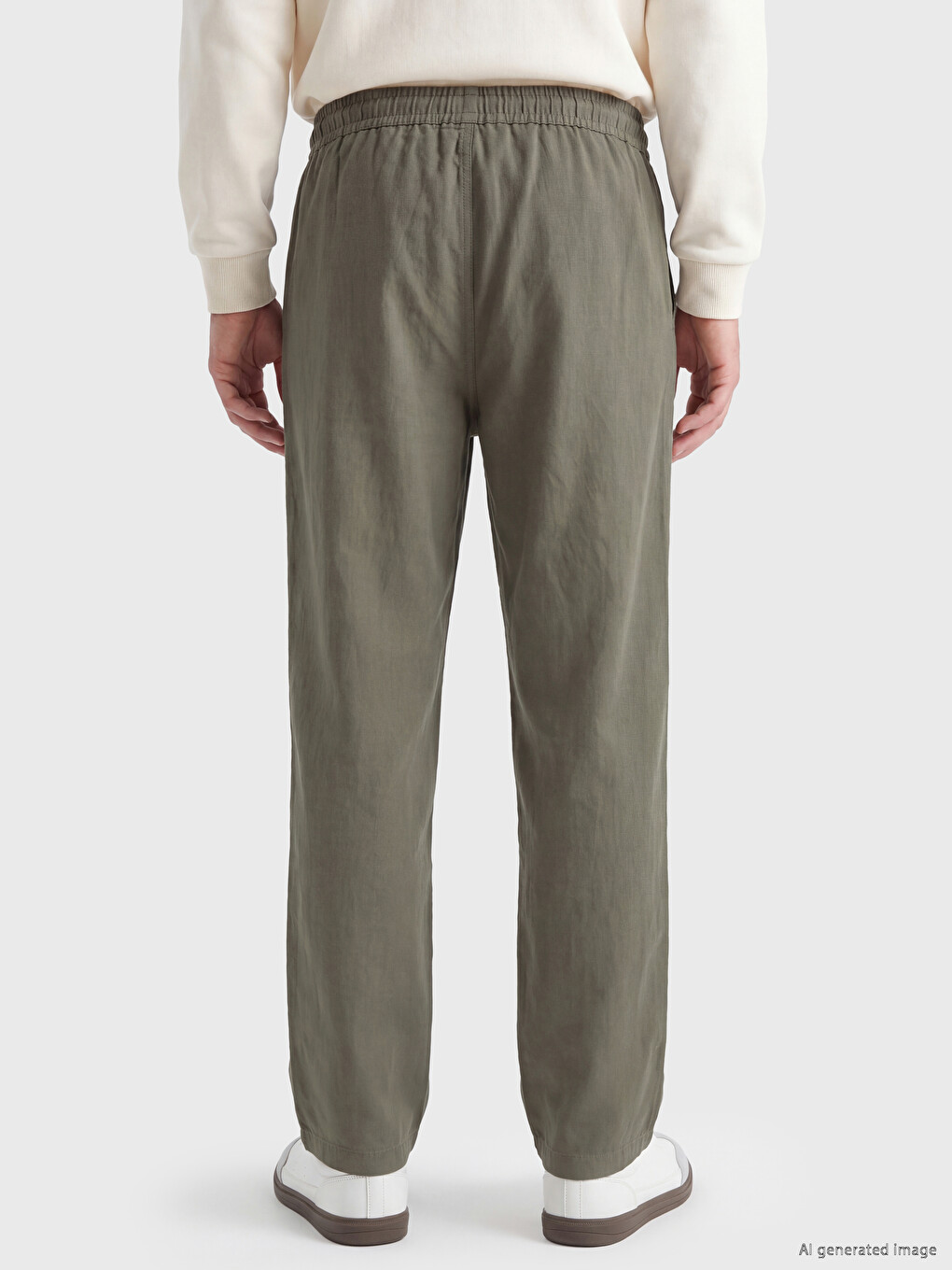 Pantaloni Bărbați Aspect De In-3